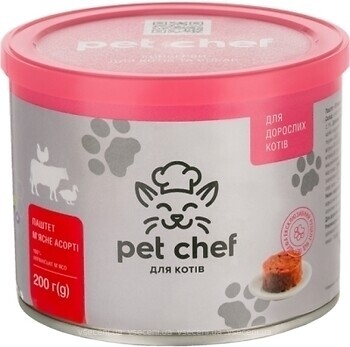 Фото Pet Chef Паштет Мясное ассорти 200 г