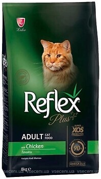 Фото Reflex Plus Adult Cat Chicken 8 кг