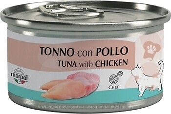 Фото Marpet Chef Tuna with Chicken 80 г