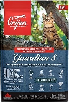 Фото Orijen Guardian 8 Formula 4.5 кг