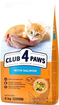 Фото Клуб 4 лапы Premium Сухой корм для котят с лососем 5 кг