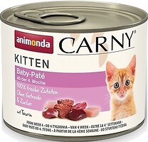 Фото Animonda Carny Kitten Baby-Pate 200 г