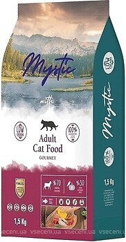 Фото Mystic Adult Cat Food Gourmet 1.5 кг