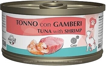 Фото Marpet Chef Tuna with Shrimp 80 г