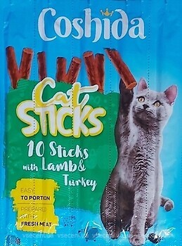 Фото Coshida Cat Sticks Lamb & Turkey 5 г