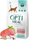 Фото Optimeal Sterilized Adult Cat With Beef & Sorghum 700 г