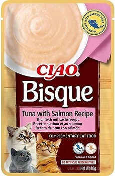 Фото Inaba Churu Bisque Tuna with Salmon Recipe 40 г