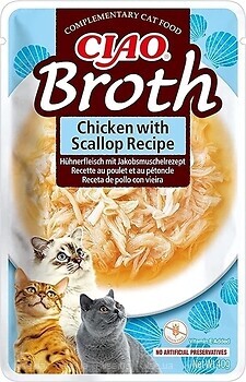 Фото Inaba Churu Broth Chicken with Scallop Recipe 40 г