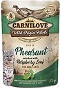 Фото Carnilove Cat Pouch Pheasant with Raspberry Leaves 85 г