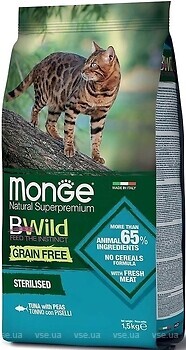 Фото Monge Bwild Sterilised Tuna 10 кг