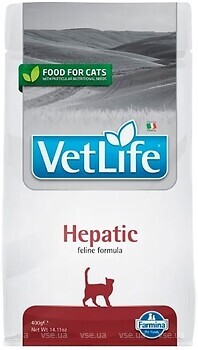 Фото Farmina Vet Life Cat Hepatic 400 г