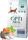 Фото Optimeal For Sterilised Cats With Salmon 1.5 кг