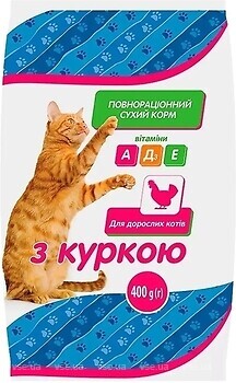 Фото Чиста Вигода Сухой корм с курицей 400 г (2598751)