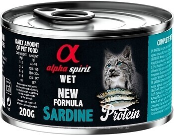 Фото Alpha Spirit Adult Sardine 200 г