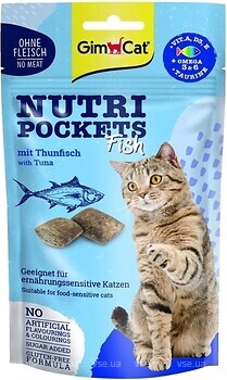 Фото GimCat Nutri Pockets Tuna 60 г