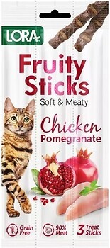 Фото Lora Fruity Sticks Chicken Pomegranate 3x5 г