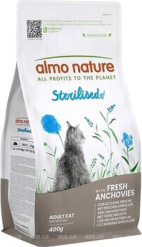 Фото Almo Nature Holistic Sterilised Fresh Anchovies 400 г