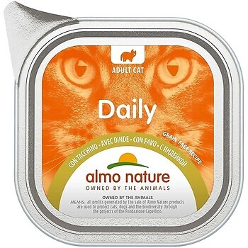 Фото Almo Nature Daily Cat Adult Turkey 100 г