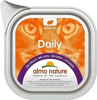 Фото Almo Nature Daily Cat Adult Rabbit 100 г