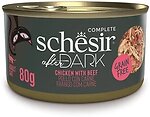 Фото Schesir After Dark Chicken With Beef Can 80 г