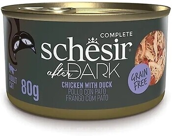 Фото Schesir After Dark Chicken With Duck Can 80 г