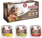 Фото Morando Migliorgatto Sterilized Multipack Chicken & Ham + Chicken & Lamb + Beef 6x100 г