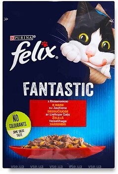Фото Felix Fantastic с говядиной 26x85 г