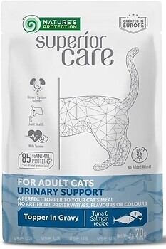 Фото Nature's Protection Superior Care Urinary Adult Cats All Breeds With Tuna And Salmon 70 г (UNINPSC63751)