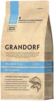 Фото Grandorf Adult White Fish & Turkey 400 г