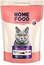 Фото Home Food Сухой корм для взрослых кошек британских и шотландских пород Индейка и утка 1.6 кг
