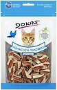 Фото Dokas Cat Snack Chicken Sandwich with Fish 70 г