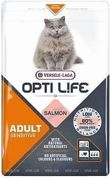 Фото Versele-Laga Opti Life Adult Sensitive Salmon 1 кг