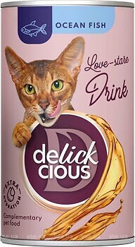 Фото Delickcious Love-stare Drink Ocean Fish 140 г