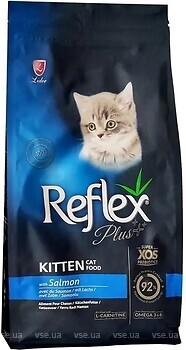 Фото Reflex Plus Kitten Salmon 15 кг