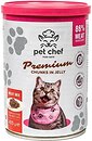 Фото Pet Chef Кусочки в желе Мясной микс 415 г