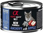 Фото Alpha Spirit Adult Anchovy with Red Apple 6x200 г