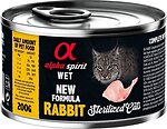 Фото Alpha Spirit Adult Sterilized Rabbit 6x200 г