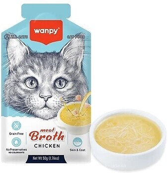 Фото Wanpy Meat Broths Chicken 50 г