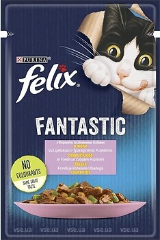 Фото Felix Fantastic с форелью и зеленой фасолью 26x85 г