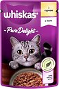 Фото Whiskas Консервированный корм Pure Delight с курицей в желе 28x85 г