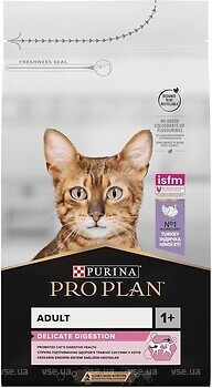 Фото Purina Pro Plan Delicate Digestion Turkey 1.5 кг