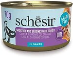 Фото Schesir Grill Mackerel and Sardines with Squids 70 г
