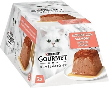 Фото Gourmet Revelations Мусс с лососем 2x57 г
