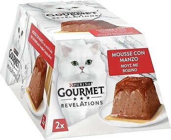 Фото Gourmet Revelations Мусс с говядиной 2x57 г