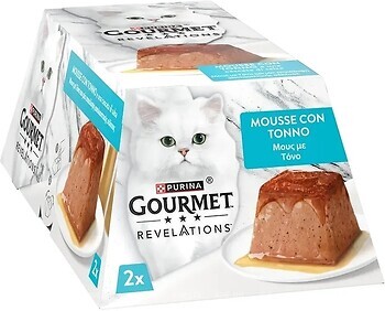 Фото Gourmet Revelations Мусс с тунцом 2x57 г
