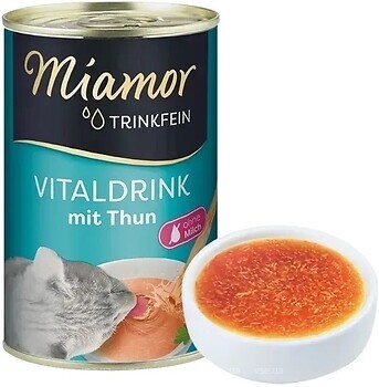 Фото Miamor Vitaldrink Mit Thun 135 г