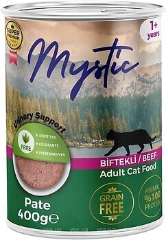 Фото Mystic Паштет с говядиной 400 г