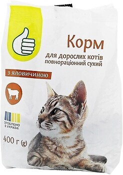 Фото Pouce Сухой корм с говядиной 400 г