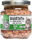 Фото Basttet'o Holistic для котят телятина в желе 130 г