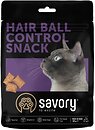 Фото Savory Cats Snacks Pillows Hair Ball Control 180 г (21304)